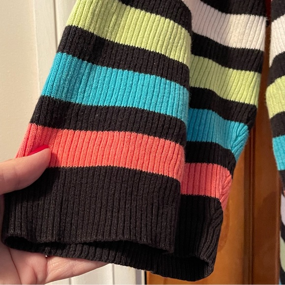 Super Cute Meg Allen Striped Sweater, Size 3X - Picture 4 of 7